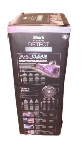 Shark IW3612EU Detect Clean Empty Akku-Staubsauger weiß Neu mit Rechnung - Bild 3 von 5