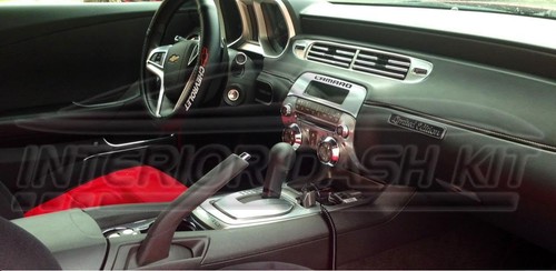 INTERIOR SILVER ALUMINUM DASH TRIM KIT FITS CHEVROLET CAMARO LS LT SS 2010 2011 - Picture 5 of 10