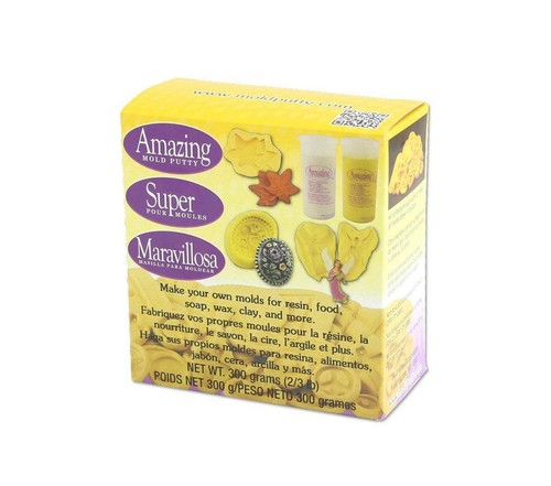 Alumilite Amazing Mold Putty 300 Grams Hand Mixing Flexible Rubber Simple Safe - Picture 1 of 4