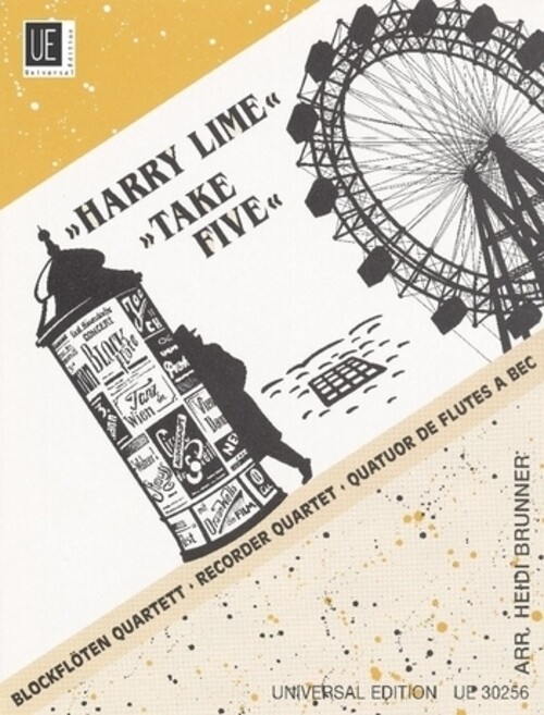 Heidi Brunner | Take Five - Harry Lime Theme | Noten Partitur Und