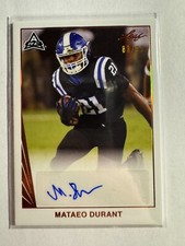 K190,833 - 2021 Leaf Memories '90 Auto Bronze #BAMD1 Mataeo Durant #/99