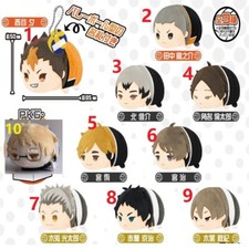 Haikyu Haikyuu Mochimochi Mascot Plush Doll Toy Keychain VOL3 Akaashi Bokuto New
