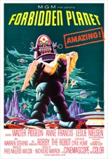 Forbidden Planet - Movie poster print