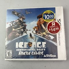 Ice Age: Continental Drift - Arctic Games (Nintendo 3DS, 2012) new tear in seal
