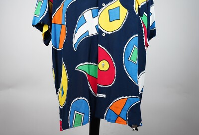 Jean-Charles de Castelbajac Shirt Colorful Graphic Viscose