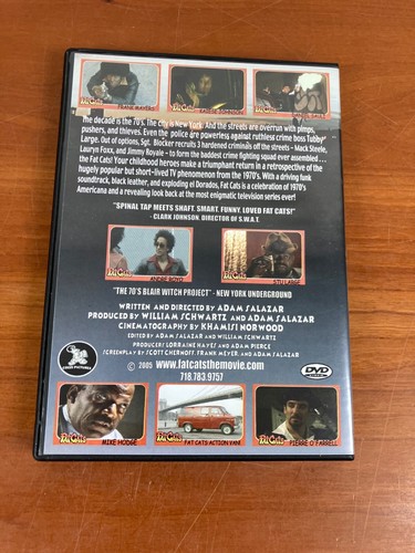 FAT CATS Movie DVD - Rare New York Indie Crime Underground - Andre Royo NYC - 第 2/3 張圖片