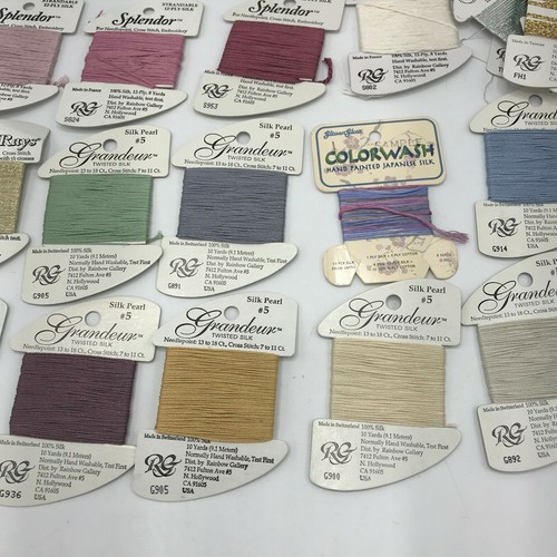 24 Rainbow Gallery Embroidery Thread Grandeur Splendor Flair Etc - Picture 7 of 8