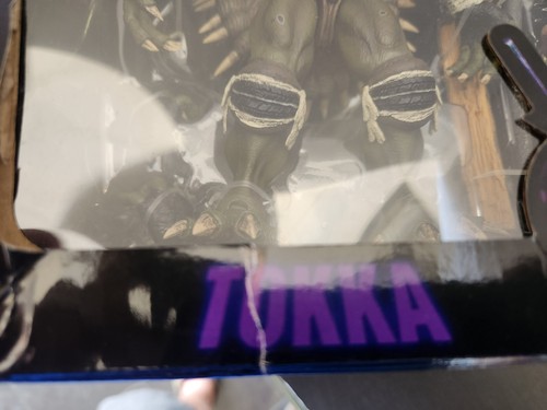 Neca TMNT Teenage Mutant Ninja Turtles II SECRET of the OOZE TOKKA & RAHZAR NEW - Picture 5 of 7