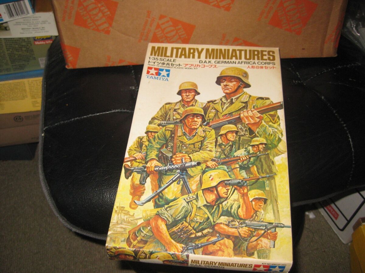 Tamiya 35037 1/35 German DAK Africa Corps Kit for sale