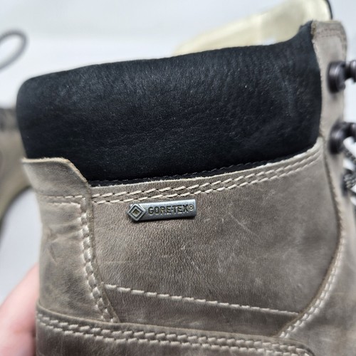ECCO Women’s Gora Gtx Gore-Tex Boots Grey Size 41 - Picture 10 of 11