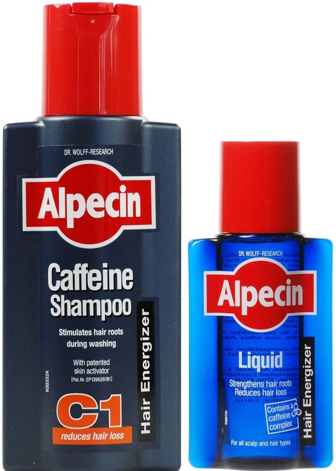 Alpecin Caffeine Shampoo - 250ml and Alpecin After Shampoo Liquid - 200ml