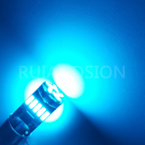 20Pcs Ice Blue BA9S T4w CANBUS LED Bulbs 15msd Interior Instrument Dash Light - Picture 5 of 5