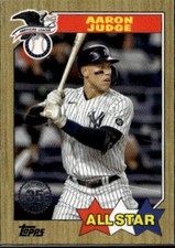 2022 Topps #87AS-4 Aaron Judge 1987 Topps Baseball 35th Anniversary All-Stars
