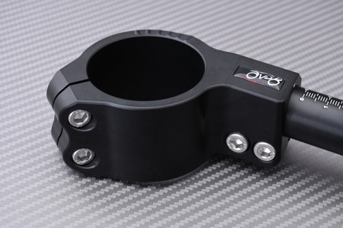 Paar Schwarz Matt Stummellenker Standard 45 mm SUZUKI GSXR 600 2001-2003 - Picture 5 of 10