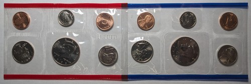 1995 P und D Stempelglanz Kursmünzensatz
