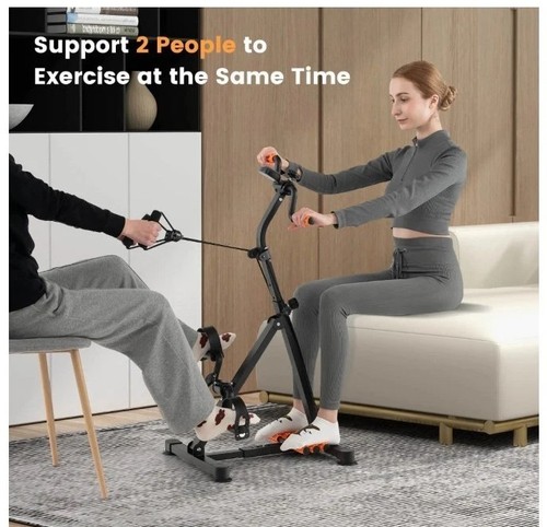 ZIDAFIT Adjustable Pedal Exerciser Bike for Seniors Hand Arm Leg Knee #R09 - Picture 4 of 4