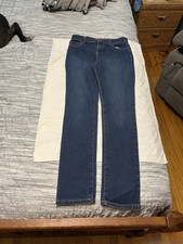 Children  s Place Straight Leg Dark Blue Jeans Super Skinny And Adjustable Waist