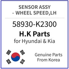 Genuine 58930-K2300 SENSOR ASSY-WHEEL SPEED,LH for Hyundai / Kia