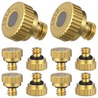  10 Pcs Vernebelungsdüsen Gartenbefeuchtungssystem Nebeldüsensprühgerät