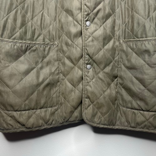 Abrigo de Granero Joseph Abbound XXL Acolchado Para Hombre Chaqueta Verde Oliva Cuello Pana - Imagen 4 de 14
