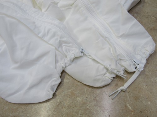 US GI Snow Camo Trousers Hose weiß Nylon Large Reg Tennier Industries 2018 NOS - Bild 13 von 23