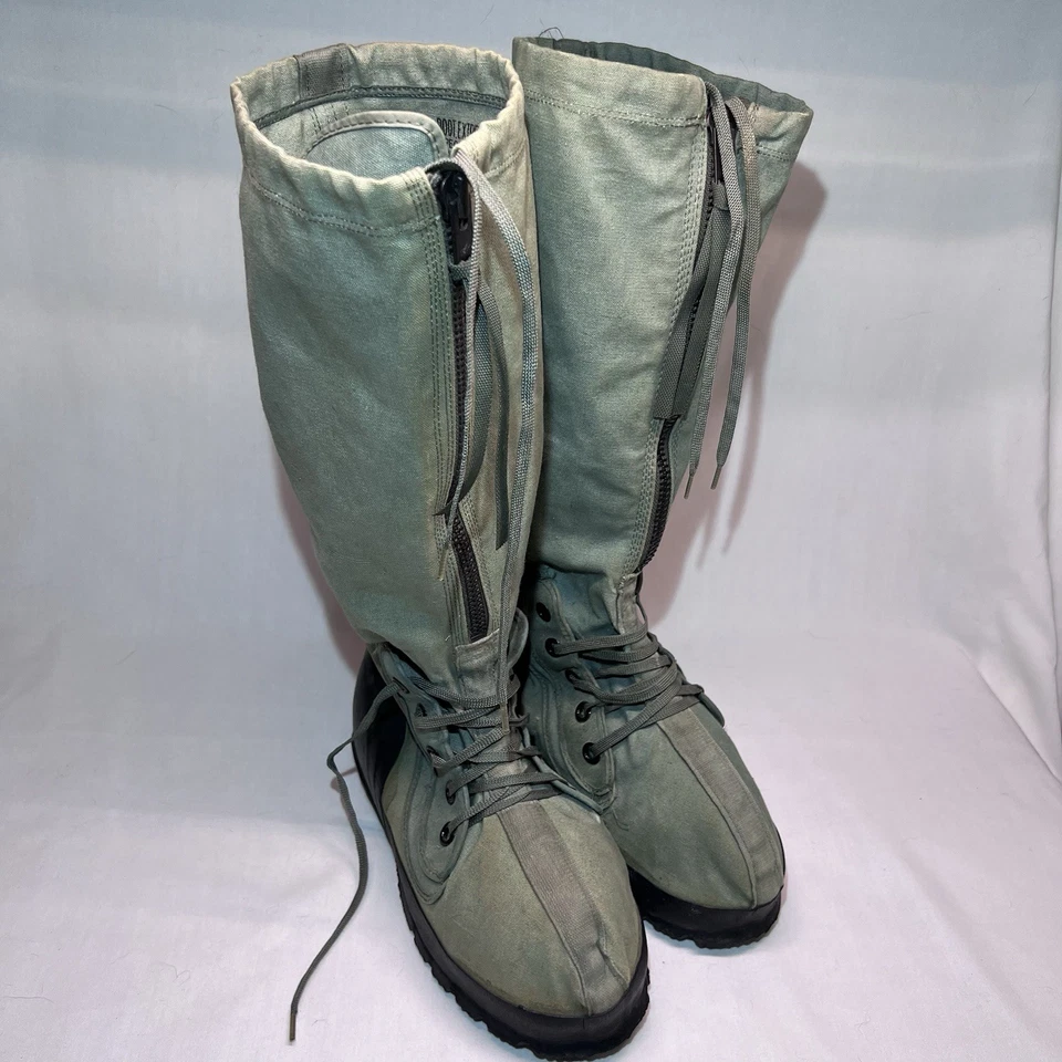 Botas militares de EE. UU. clima frío extremo N-1B Mukluk especificaciones Mil-B-6362F talla pequeña Foto 2 de 4