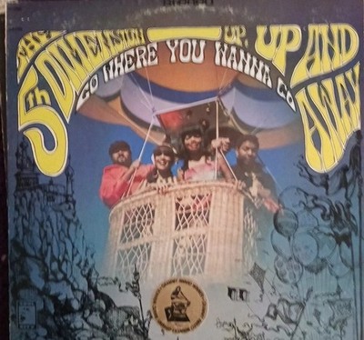 The 5th Dimension Up Up & Away LP 1967 EXCELLENT W/ Grammy Award sticker 
