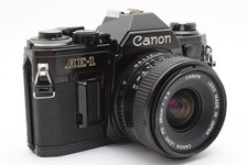  Near MINT Canon AE-1 35mm SLR Film Camera Black New FD NFD 28mm f/2.8 JAPAN