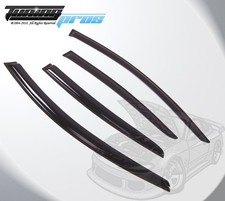 Outside Mount Window Visor 4 Pcs Dark Smoke For 2011-2017 Buick Regal