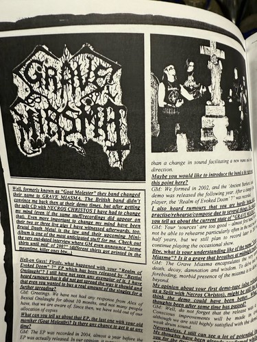 HELLPIKE ZINE 16 Vol 1 UNDERGROUND BLACK DEATH METAL + - Bild 6 von 14