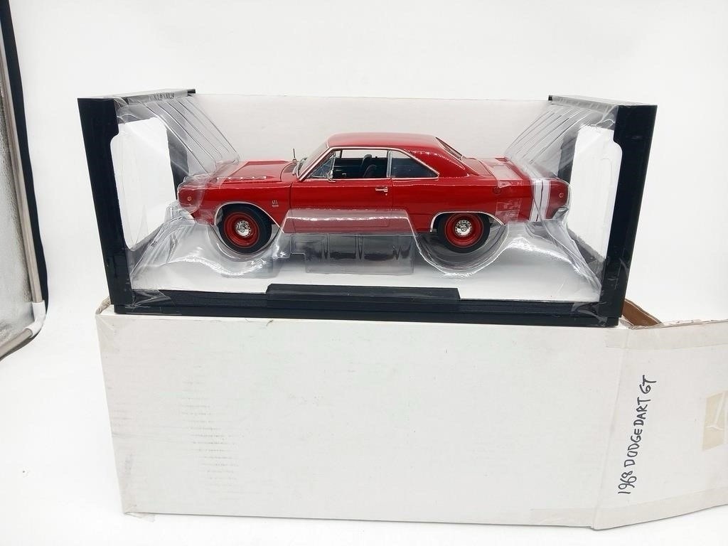 Danbury Mint 1968 Dodge Dart GT 1:18 Scale Highway 61 Rare Read