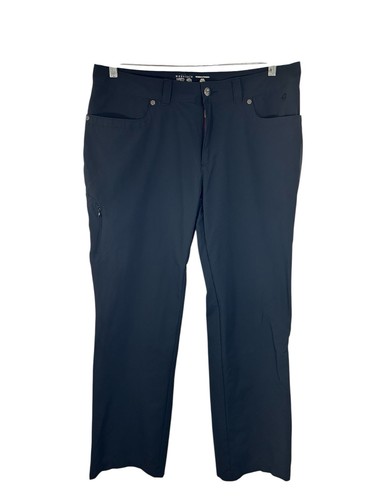 MOUNTAIN HARDWEAR LADIES PANTS BLACK 14 outdoors capsule everyday casual hiking - Picture 1 of 13