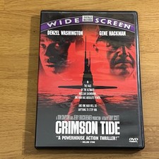 Crimson Tide - (DVD 1995) Denzel Washington - Gene Hackman - Widescreen —