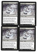 Kemuri-Onna x4 7/10 LP- Magic M:tG Saviors of Kamigawa BSOKKO-01