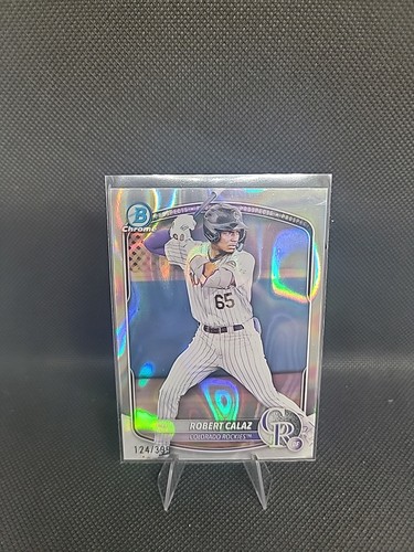 2025 Bowman Chrome Robert Calaz #BCP-40 of /399