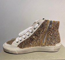 Meiné - Sneaker- Glitter/Platino -GR 37 - ne...