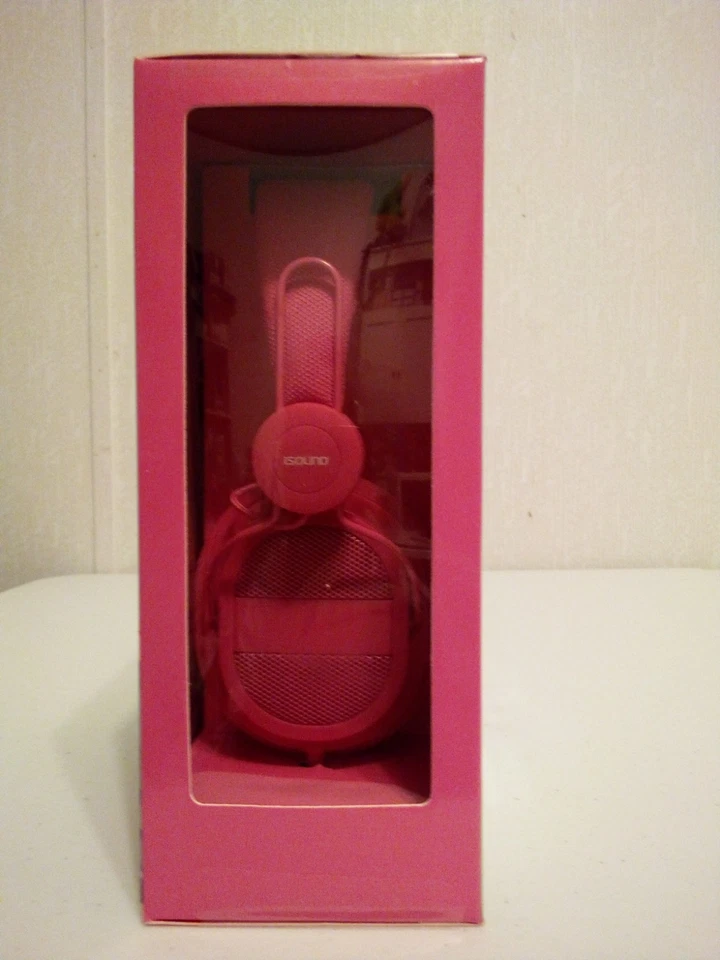 Auriculares isound para niños HM-310 85 dB 3-93 años rosa Foto 2 de 4