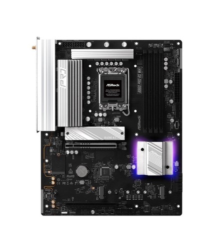 ASRock B860 PRO RS WIFI LGA1851 Intel B860 SATA 6Gb/s DDR5 ATX Motherboard - Picture 8 of 17
