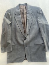 Valentino Uomo men s vintage 1980s Gray blazer sport coat size 40 old money