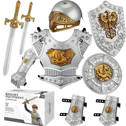 Kids Knight Armor Costume Set
