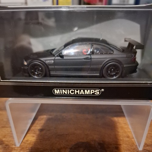 1/43 Minichamps Kyosho 403012193 BMW M3 GTR (E46) Homologation in schwarz - Bild 2 von 6