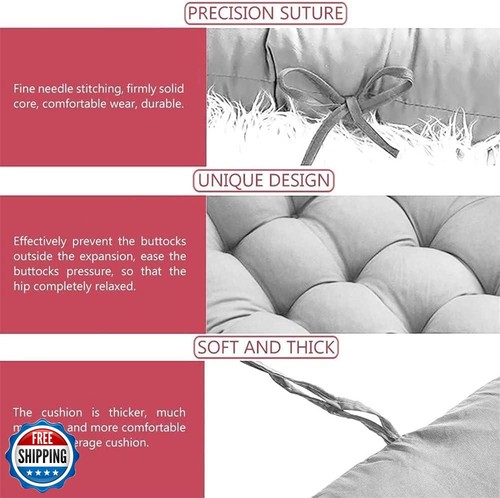 Sun Lounger Chair Cushions, Sundlight Patio Cushions Chaise Outdoor Mattress  - Foto 4 di 5