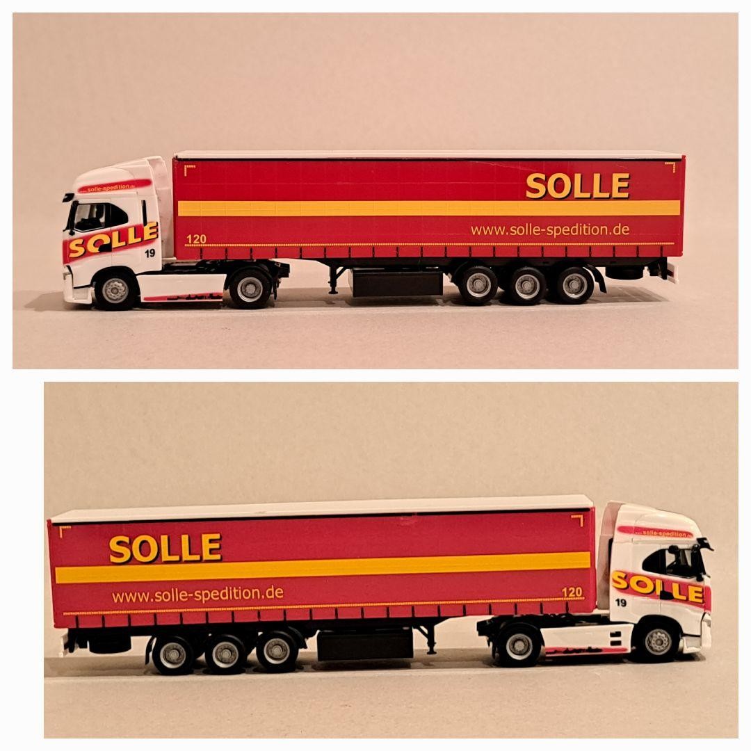 KEYENCE　IVECO 　S-WAY SOLLE spedition Keyence Iveco S-Way Solle Spedition Diecast Model Truck