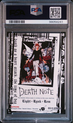 Death Note Card 03 Special Psa10 | eBay Death Note Card 03 Special Psa10 | eBay