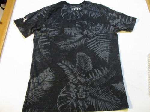 THE ROCK WARRIOR MANA BLOOD SWEAT RESPECT FIRST FLORAL UNDER ARMOUR SHIRT XL - Picture 6 of 12