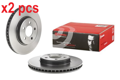 X2 PCS BRAKE DISC 09.A402.11 - Picture 1 of 5