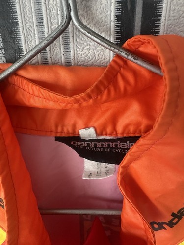 Vintage Cannondale Volvo Cycling Jacket RARE Full Zip Men size L - Picture 4 of 9