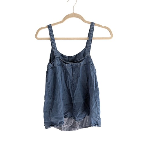 Camiseta sin mangas Gap Chambray Lyocell talla XS - Imagen 2 de 2