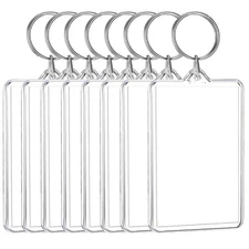 Picture Keychains Photo Frame Key Chain Pendant Photo Souvenir Decorative1590