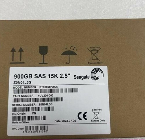 New SEAGATE ST900MP0006 900GB 256MB 12Gbs 15K 2.5'' SAS Hard Drive - Afbeelding 3 van 4